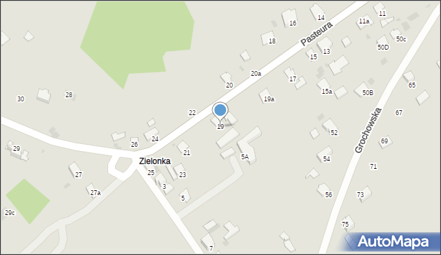 Przemyśl, Pasteura Ludwika, 19, mapa Przemyśla