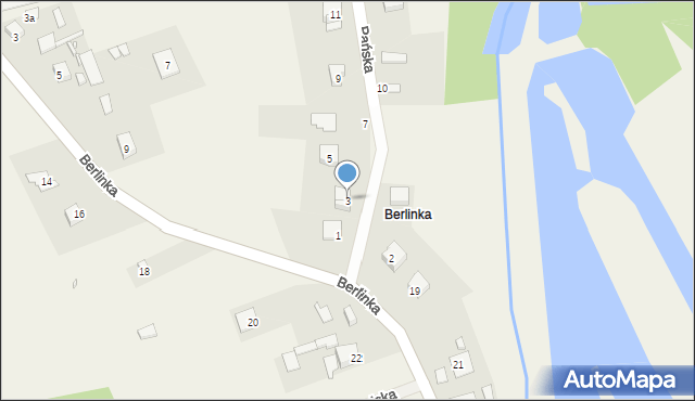 Przyjmo, Pańska, 3, mapa Przyjmo