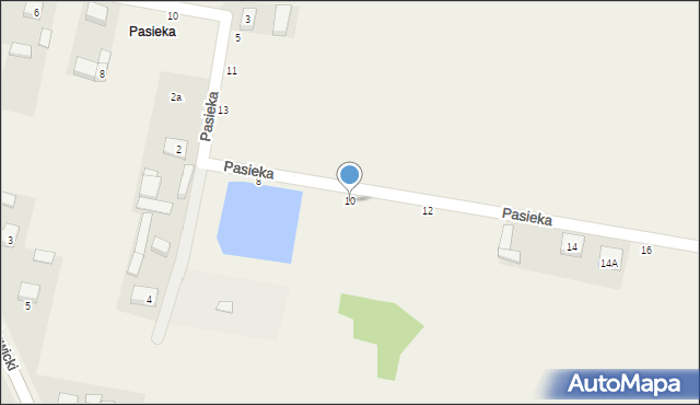 Radoszewice, Pasieka, 10, mapa Radoszewice