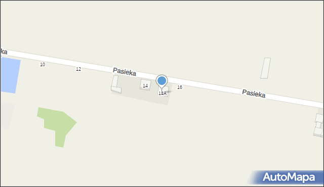 Radoszewice, Pasieka, 14A, mapa Radoszewice