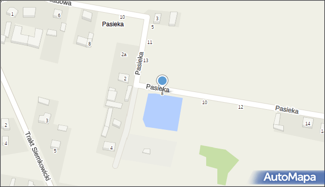 Radoszewice, Pasieka, 8, mapa Radoszewice