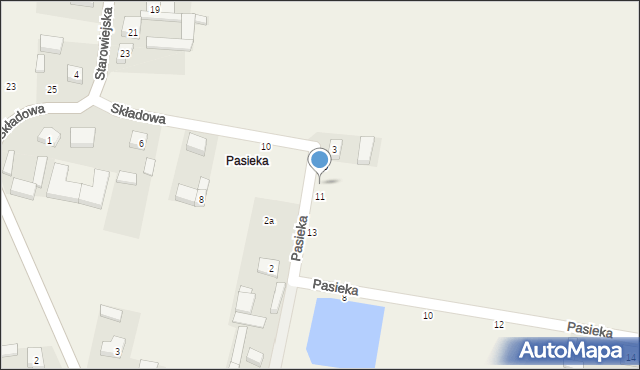 Radoszewice, Pasieka, 9, mapa Radoszewice