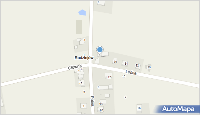 Radziejów, Pawłowska, 4a, mapa Radziejów