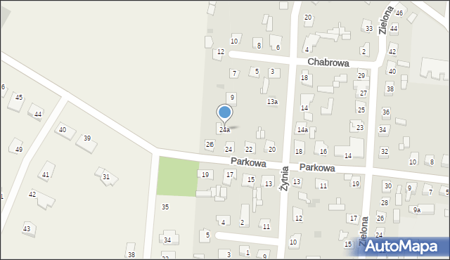 Radziejów, Parkowa, 24a, mapa Radziejów