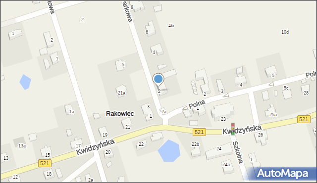 Rakowiec, Parkowa, 2, mapa Rakowiec