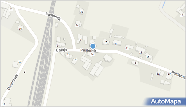 Rozmierka, Pasternik, 6, mapa Rozmierka