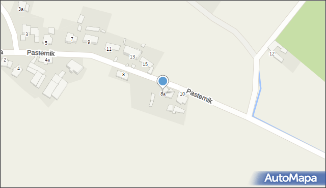 Rozmierka, Pasternik, 8a, mapa Rozmierka