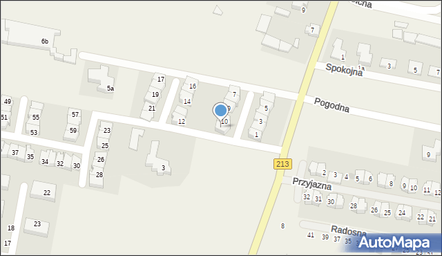 Siemianice, Parkowa, 11, mapa Siemianice