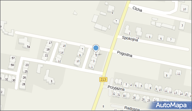 Siemianice, Parkowa, 5, mapa Siemianice