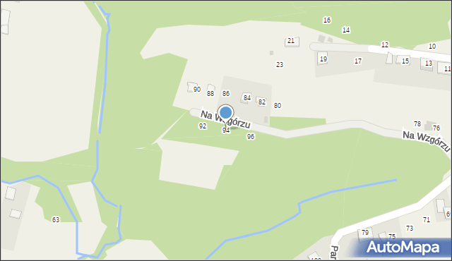 Siepraw, Parkowa, 94, mapa Siepraw