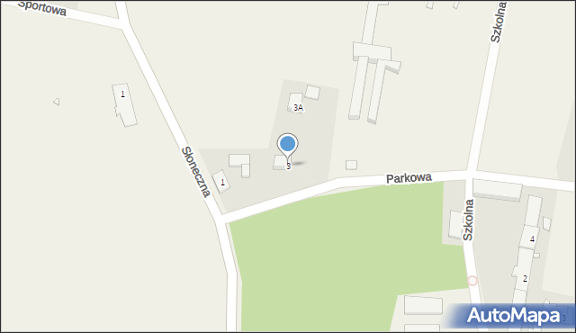 Skałągi, Parkowa, 3, mapa Skałągi