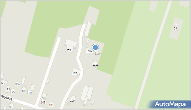 Skarżysko-Kamienna, Paryska, 111b, mapa Skarżysko-Kamienna