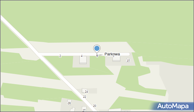 Skrajnica, Parkowa, 6, mapa Skrajnica