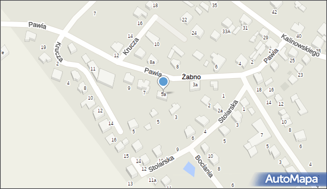 Starogard Gdański, Pawia, 5a, mapa Starogard Gdański