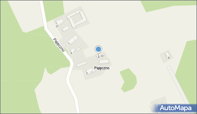 Sterków, Pajęczno, 4, mapa Sterków