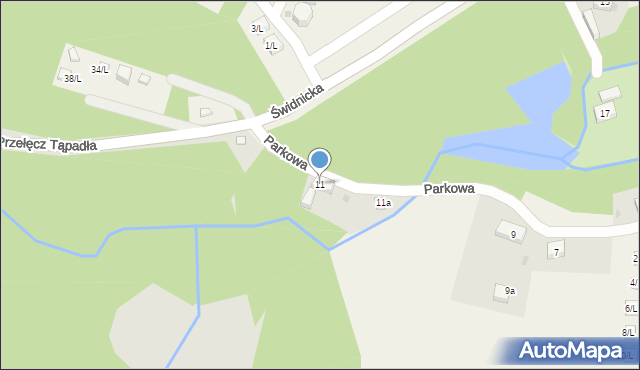 Sulistrowiczki, Parkowa, 11, mapa Sulistrowiczki