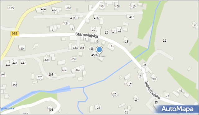 Sułkowice, Partyzantów, 460, mapa Sułkowice