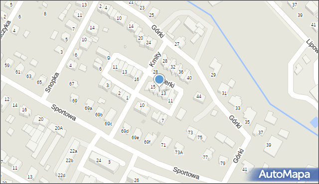 Szamotuły, Paterki Jana, 14, mapa Szamotuły