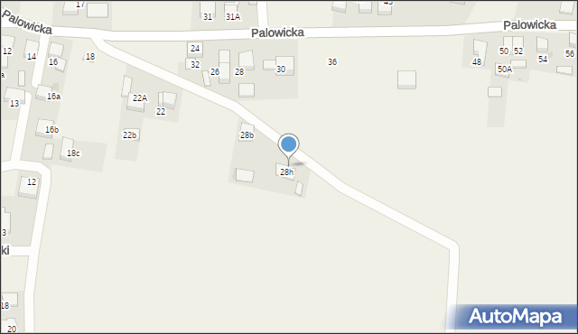 Szczejkowice, Palowicka, 30B, mapa Szczejkowice