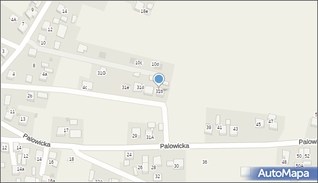 Szczejkowice, Palowicka, 31b, mapa Szczejkowice