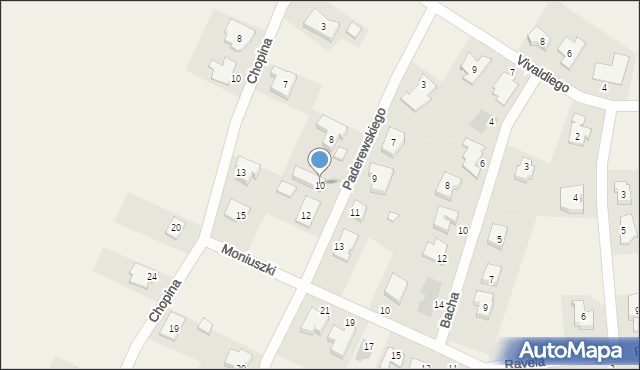 Szreniawa, Paderewskiego Ignacego Jana, 10, mapa Szreniawa