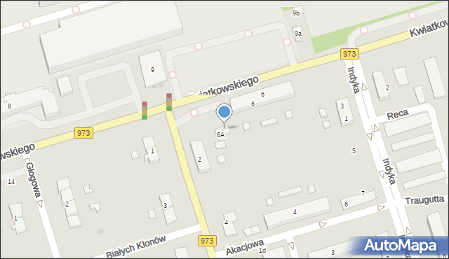 Tarnów, Park Kwiatkowskiego Eugeniusza, 6a, mapa Tarnów