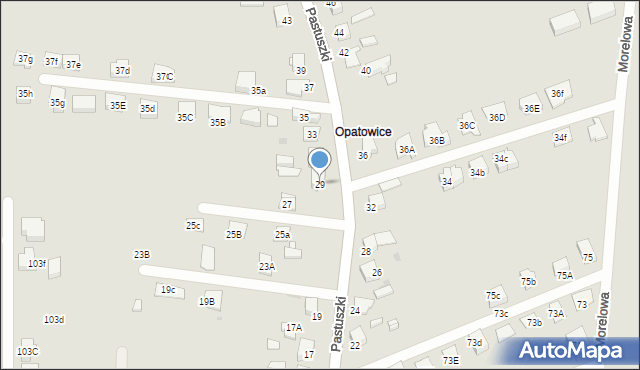 Tarnowskie Góry, Pastuszki Jana, 29, mapa Tarnowskie Góry