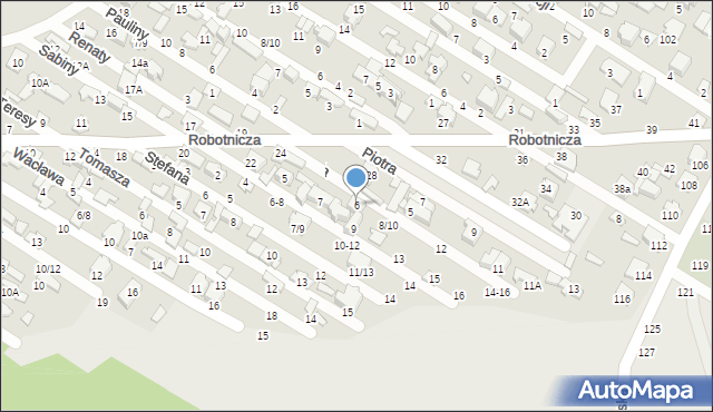 Tomaszów Mazowiecki, Pawła, 6, mapa Tomaszów Mazowiecki