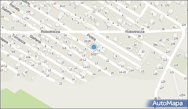 Tomaszów Mazowiecki, Pawła, 8/10, mapa Tomaszów Mazowiecki