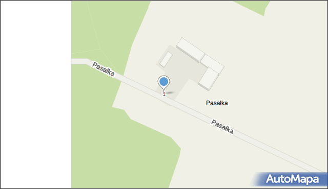 Toporów, Pasałka, 1, mapa Toporów