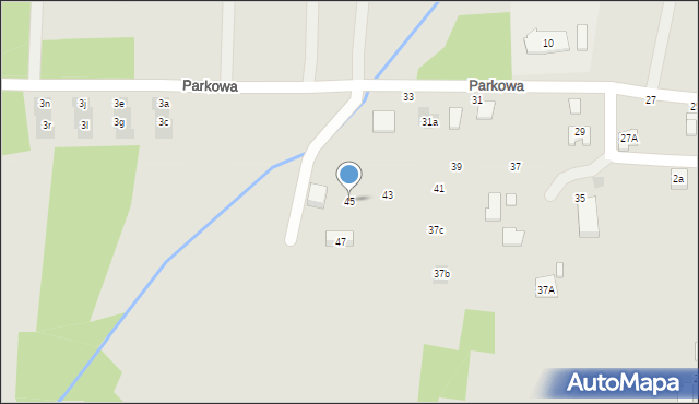 Tyczyn, Parkowa, 45, mapa Tyczyn