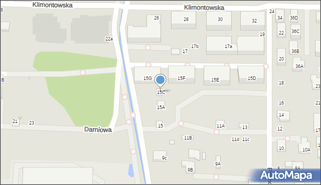 Warszawa, Palmowa, 15C, mapa Warszawy