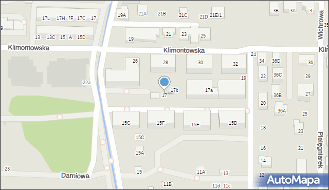 Warszawa, Palmowa, 17, mapa Warszawy