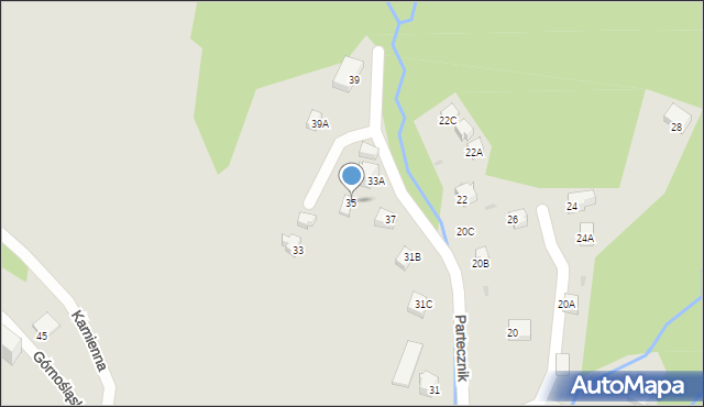 Wisła, Partecznik, 35, mapa Wisła