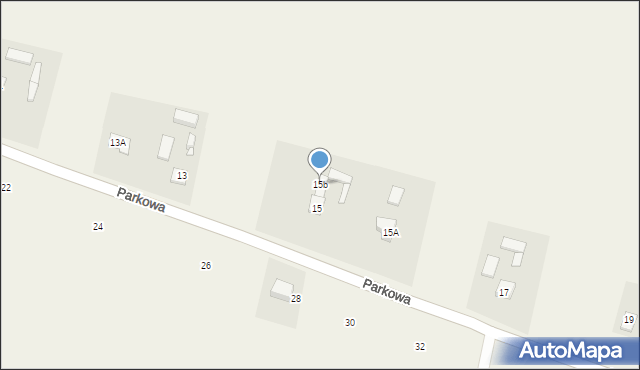 Zapolice, Parkowa, 15b, mapa Zapolice