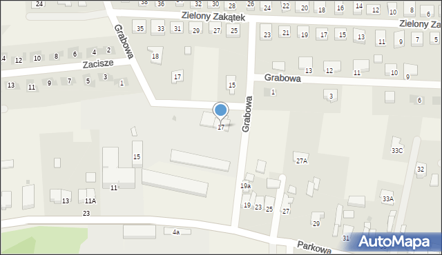 Żychlin, Parkowa, 17, mapa Żychlin