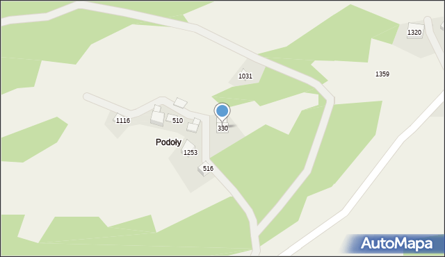 Pcim, Pcim, 330, mapa Pcim