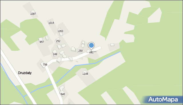 Pcim, Pcim, 491, mapa Pcim