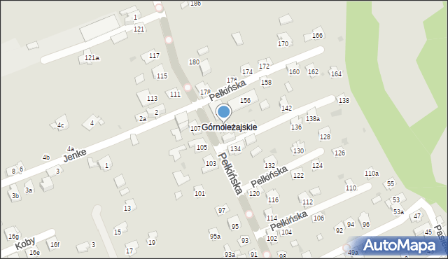 Jarosław, Pełkińska, 152, mapa Jarosławia