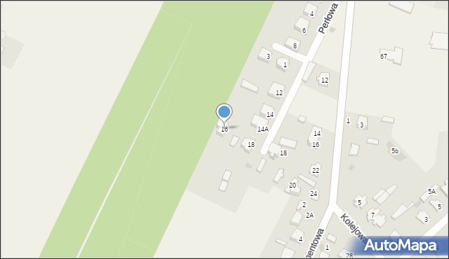 Nowe Pieścirogi, Perłowa, 16, mapa Nowe Pieścirogi