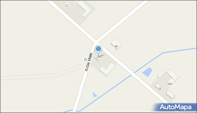 Pęchratka Mała, Pęchratka Mała, 15A, mapa Pęchratka Mała