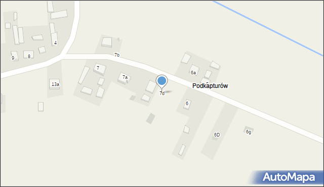 Pęczelice, Pęczelice, 7d, mapa Pęczelice