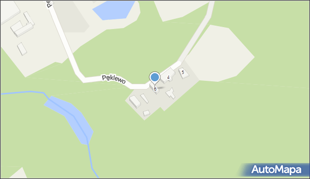 Pęklewo, Pęklewo, 6, mapa Pęklewo