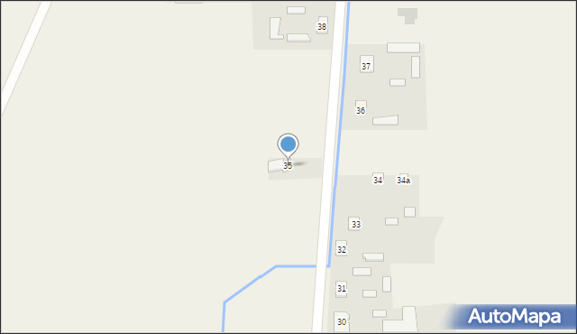 Pękowo, Pękowo, 35, mapa Pękowo