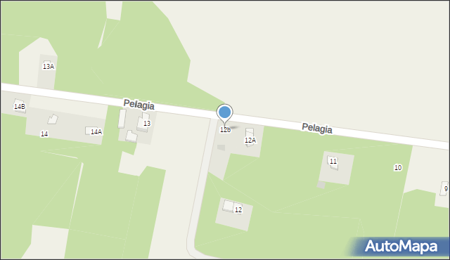 Pelagia, Pelagia, 12b, mapa Pelagia