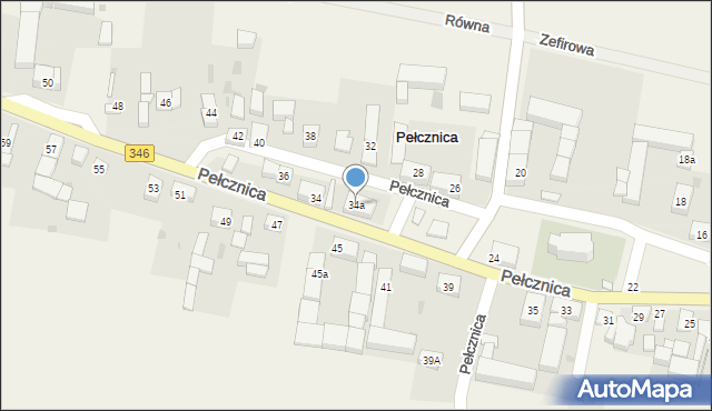 Pełcznica, Pełcznica, 34a, mapa Pełcznica