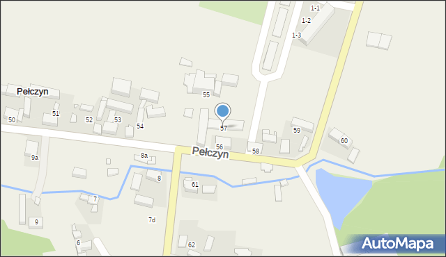 Pełczyn, Pełczyn, 57, mapa Pełczyn