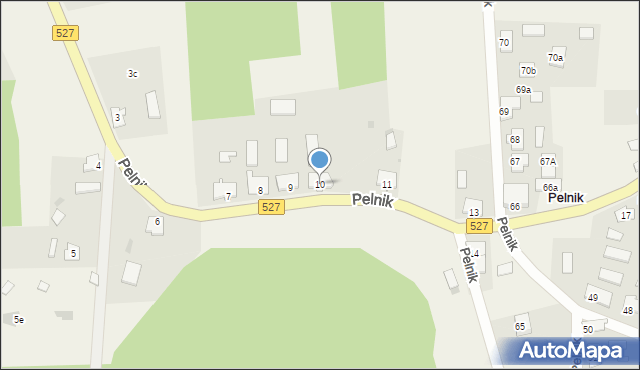 Pelnik, Pelnik, 10, mapa Pelnik