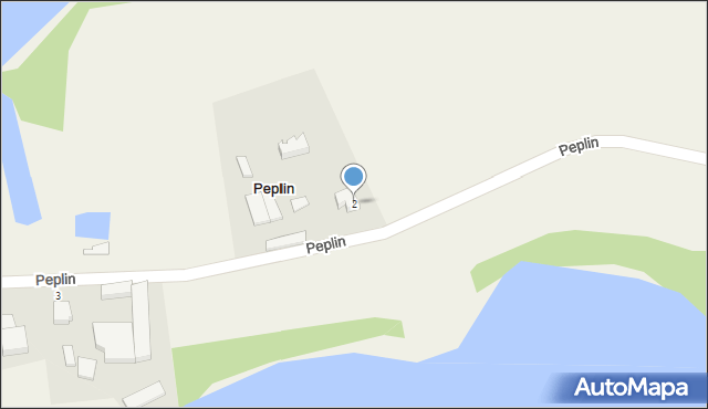 Peplin, Peplin, 2, mapa Peplin