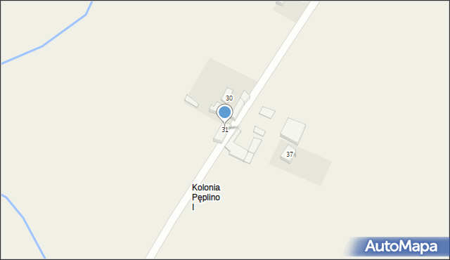 Pęplino, Pęplino, 31, mapa Pęplino